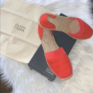 Eileen Fisher Lady Espadrille Slip- On Shoes